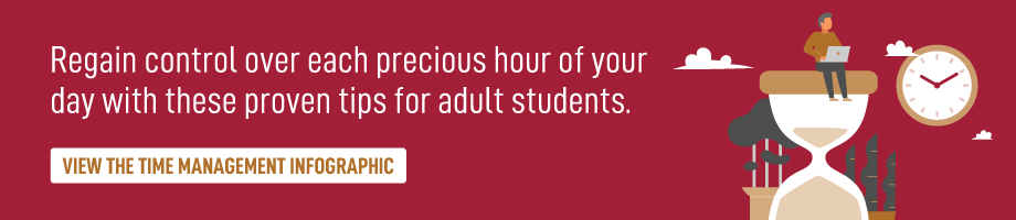 time management adult students