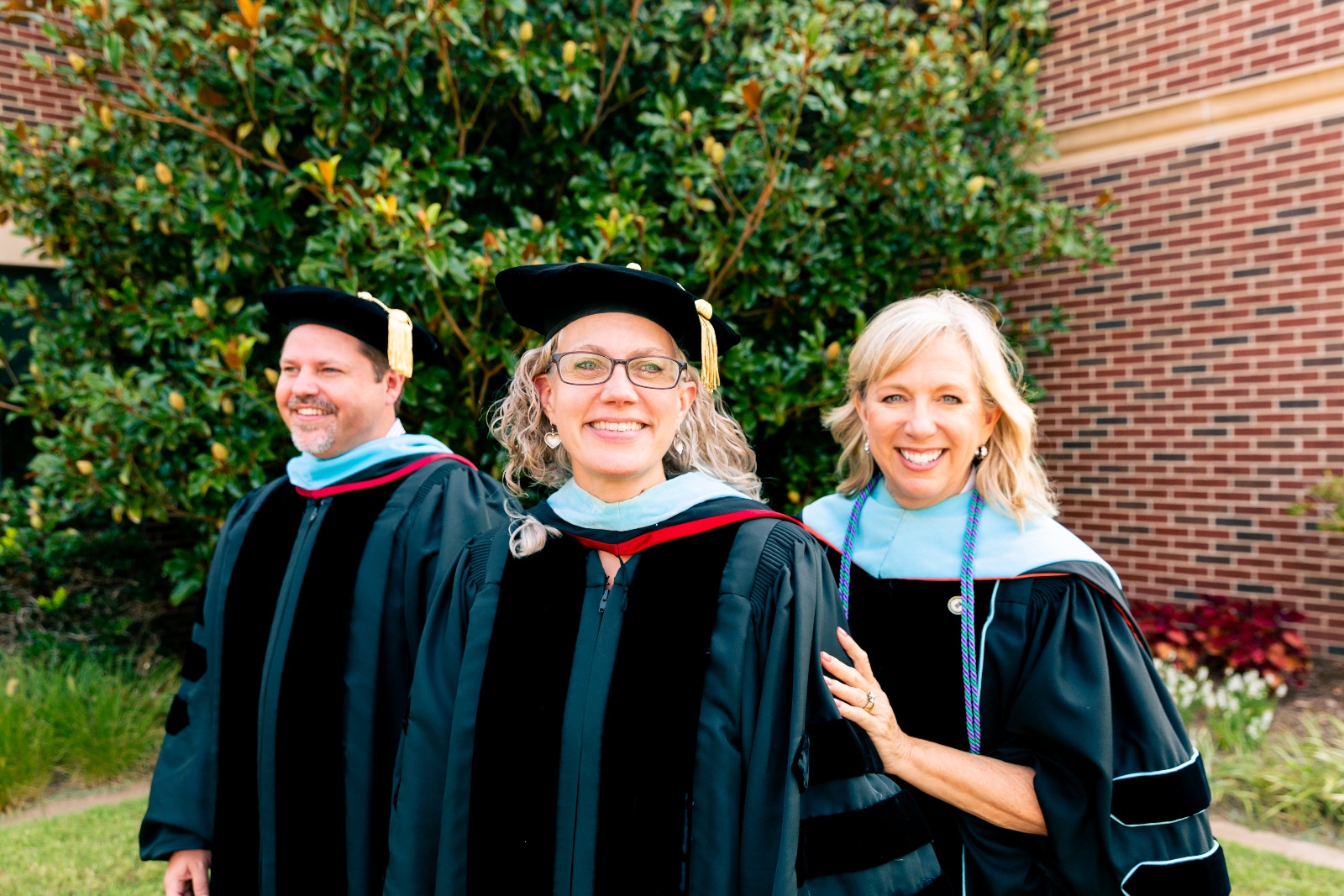 Ed.D Students with program director Dr. Stephoni Case