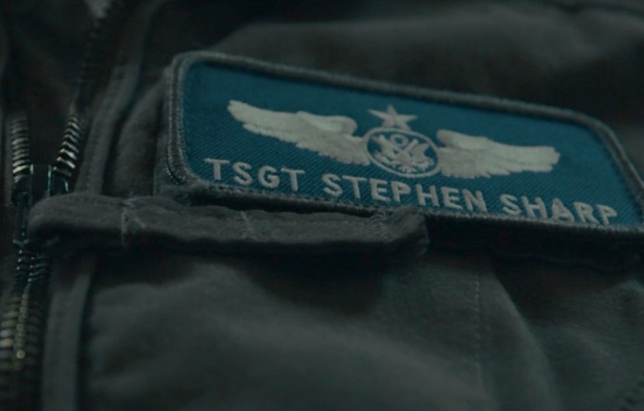 military uniform with name tag